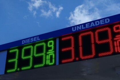 gas price sign